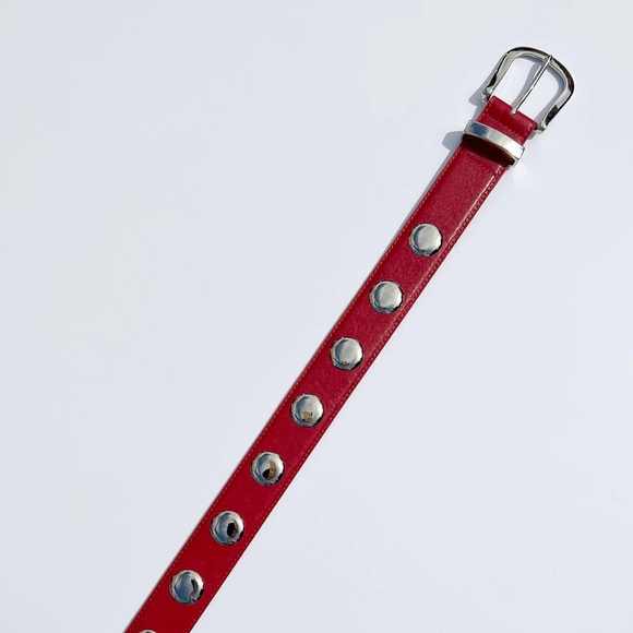 Lisa Says Gah Scarlett Emery Grommet Belt - Picture 2 of 6